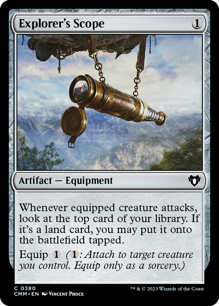 Explorer's Scope [Commander Masters] | Eastridge Sports Cards & Games