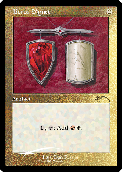 Boros Signet (Retro) (Foil Etched) [Secret Lair Drop Series] | Eastridge Sports Cards & Games