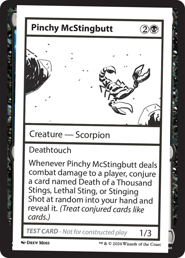 Pinchy McStingbutt [Mystery Booster 2 Playtest Cards] | Eastridge Sports Cards & Games