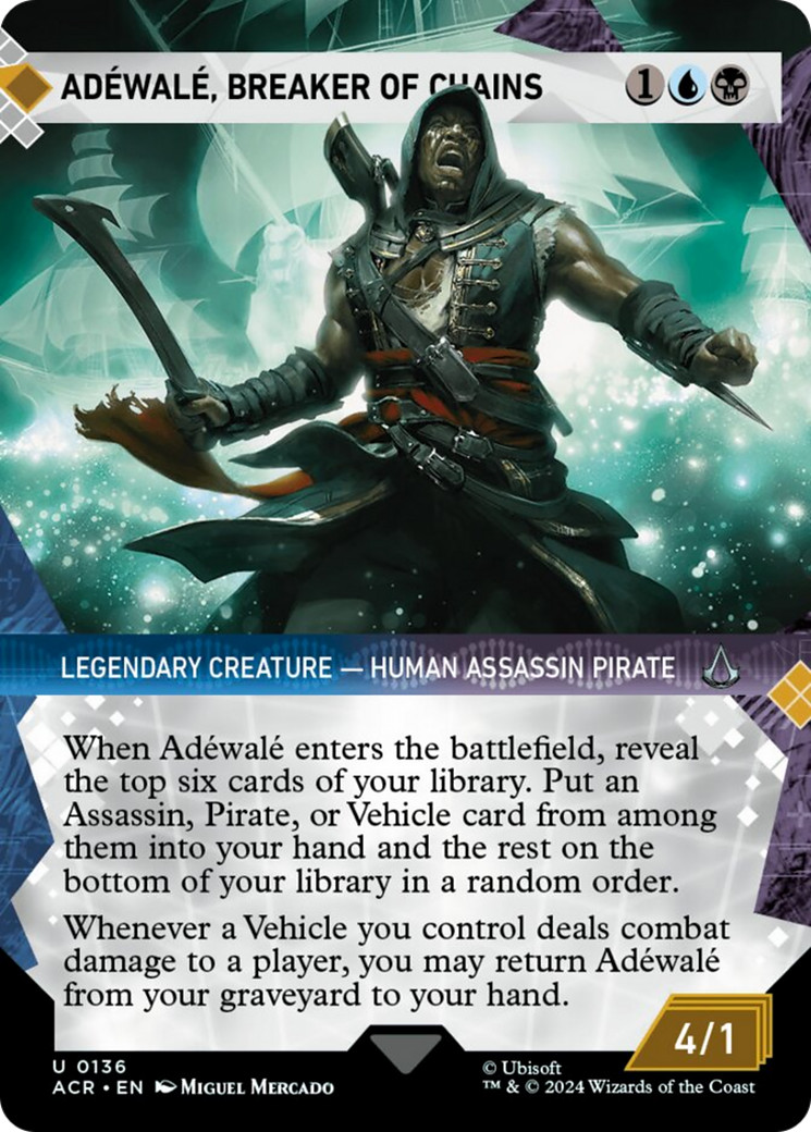 Adewale, Breaker of Chains (Showcase) [Assassin's Creed] | Eastridge Sports Cards & Games