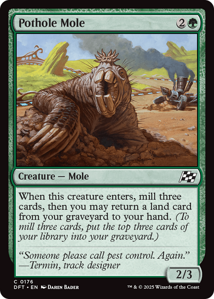 Pothole Mole [Aetherdrift] | Eastridge Sports Cards & Games