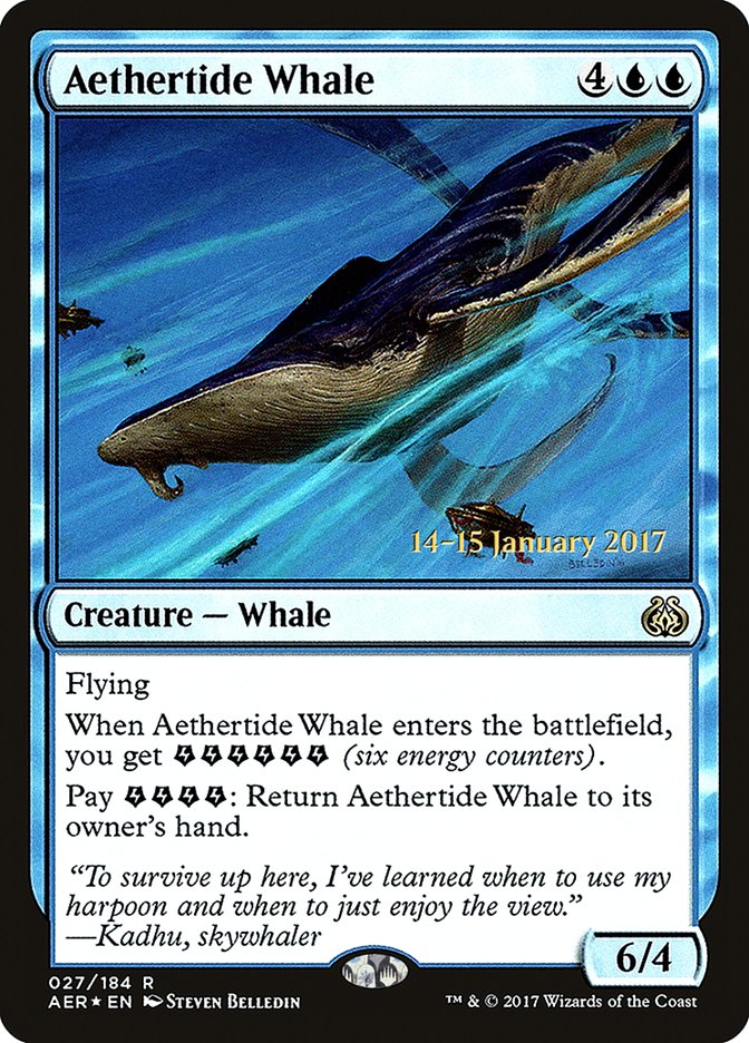 Aethertide Whale [Aether Revolt Prerelease Promos] | Eastridge Sports Cards & Games