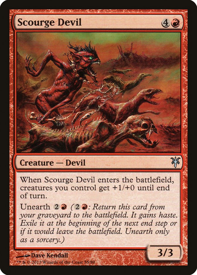 Scourge Devil [Duel Decks: Sorin vs. Tibalt] | Eastridge Sports Cards & Games