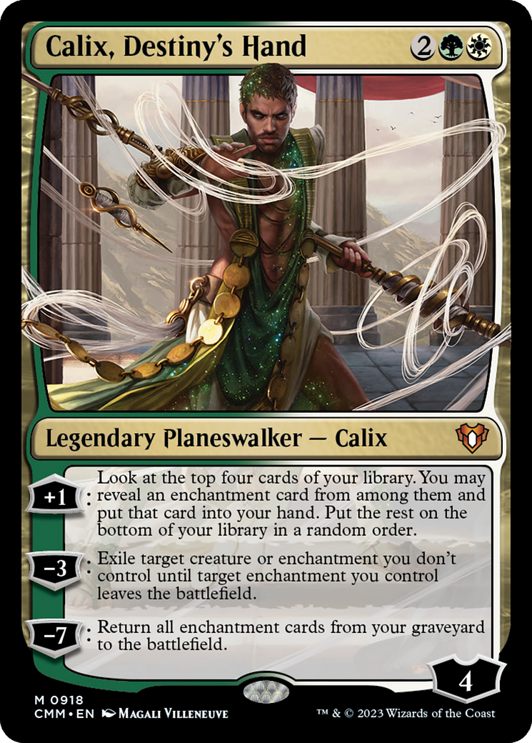 Calix, Destiny's Hand [Commander Masters] | Eastridge Sports Cards & Games