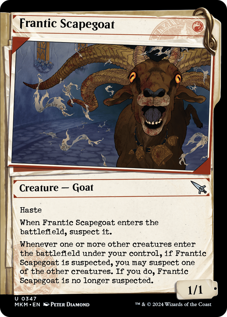 Frantic Scapegoat (Showcase) [Murders at Karlov Manor] | Eastridge Sports Cards & Games