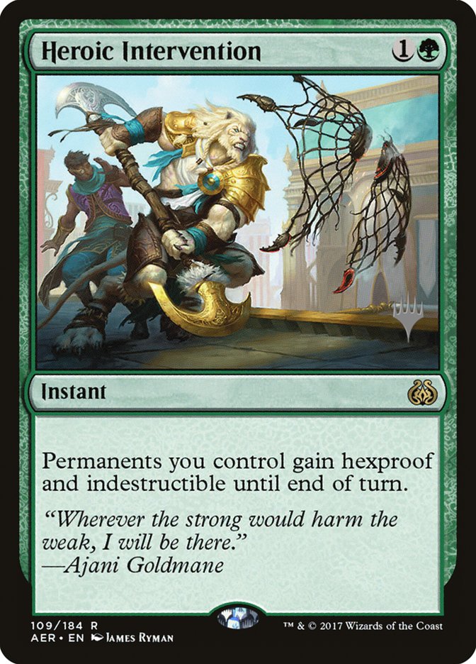 Heroic Intervention (Promo Pack) [Aether Revolt Promos] | Eastridge Sports Cards & Games