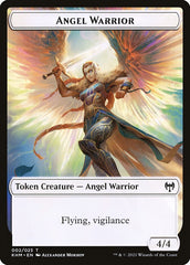 Treasure // Angel Warrior Double-Sided Token [Kaldheim Tokens] | Eastridge Sports Cards & Games