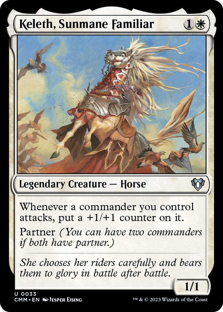 Keleth, Sunmane Familiar [Commander Masters] | Eastridge Sports Cards & Games