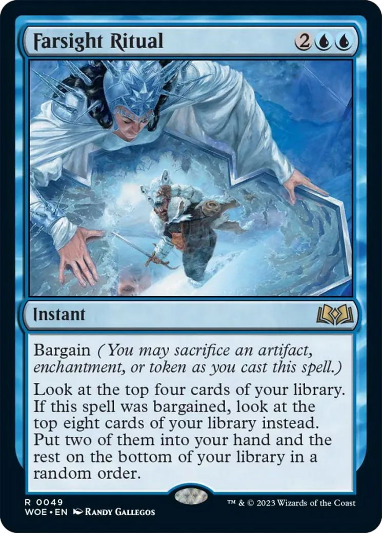 Farsight Ritual [Wilds of Eldraine] | Eastridge Sports Cards & Games