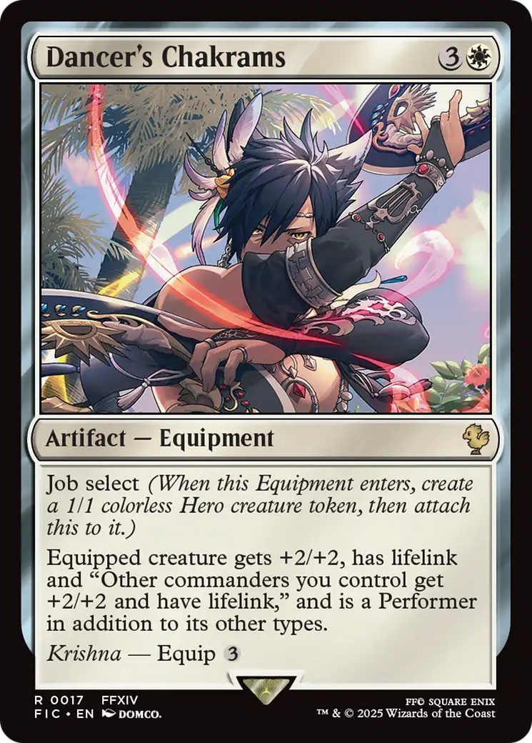 Dancer's Chakrams [FINAL FANTASY Commander] | Eastridge Sports Cards & Games