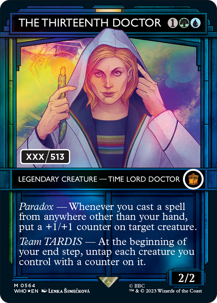 The Thirteenth Doctor (Serialized) [Doctor Who] | Eastridge Sports Cards & Games