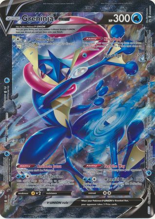 Greninja V-Union (Jumbo Card) [Sword & Shield: Black Star Promos] | Eastridge Sports Cards & Games