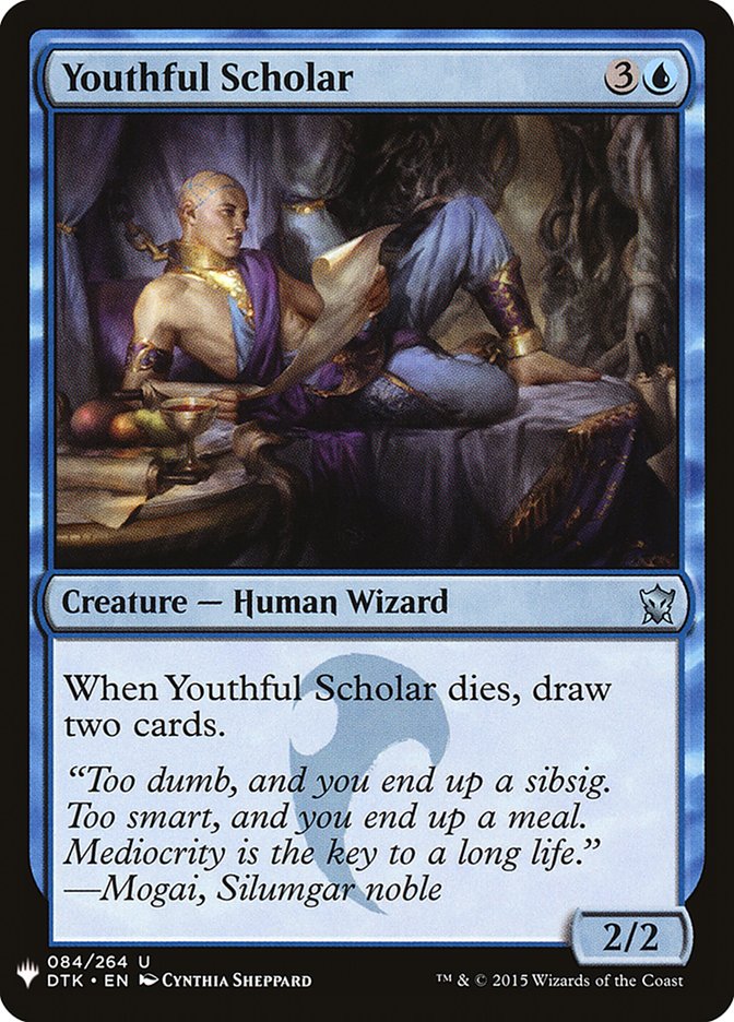 Youthful Scholar [Mystery Booster] | Eastridge Sports Cards & Games