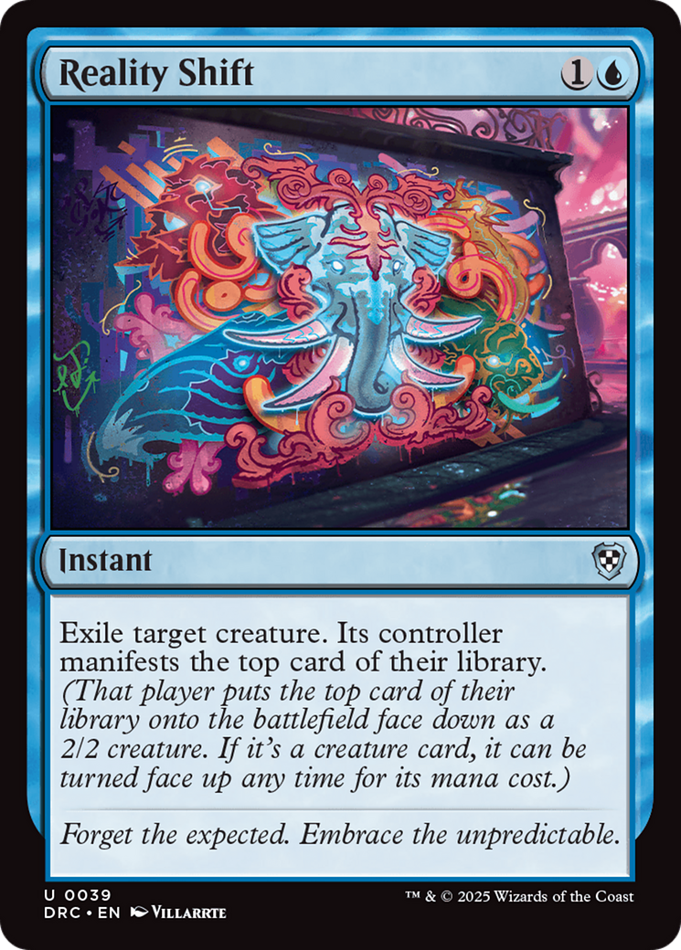 Reality Shift [Aetherdrift Commander] | Eastridge Sports Cards & Games