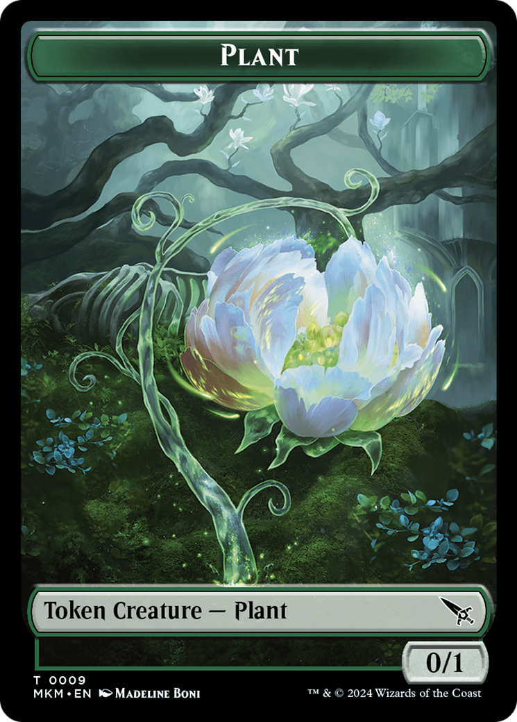 Plant Token [Murders at Karlov Manor Tokens] | Eastridge Sports Cards & Games