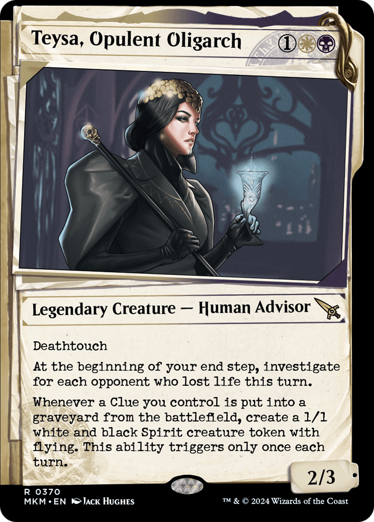 Teysa, Opulent Oligarch (Showcase) (0370) [Murders at Karlov Manor] | Eastridge Sports Cards & Games