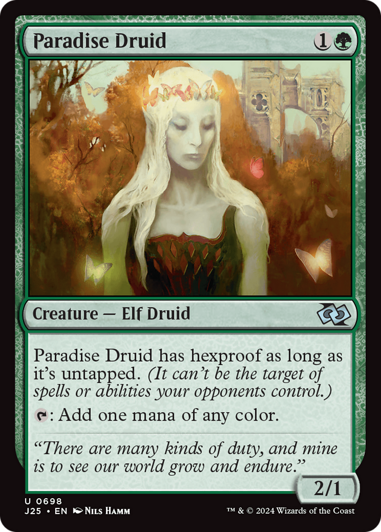 Paradise Druid [Foundations Jumpstart] | Eastridge Sports Cards & Games