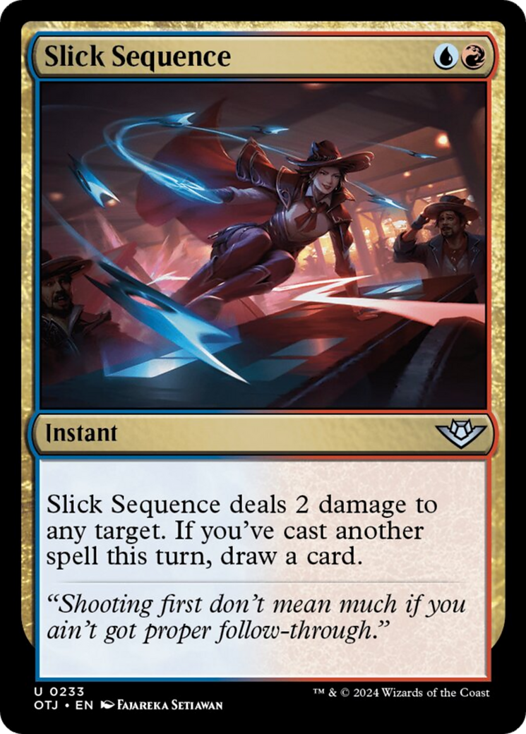 Slick Sequence [Outlaws of Thunder Junction] | Eastridge Sports Cards & Games