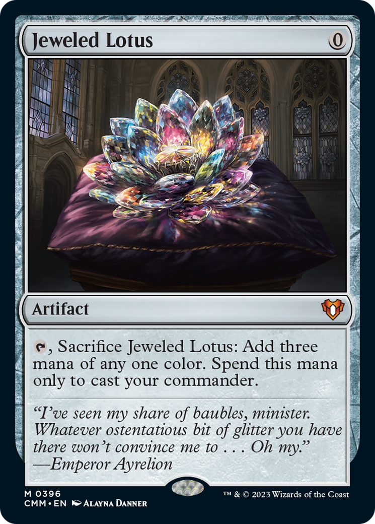 Jeweled Lotus [Commander Masters] | Eastridge Sports Cards & Games