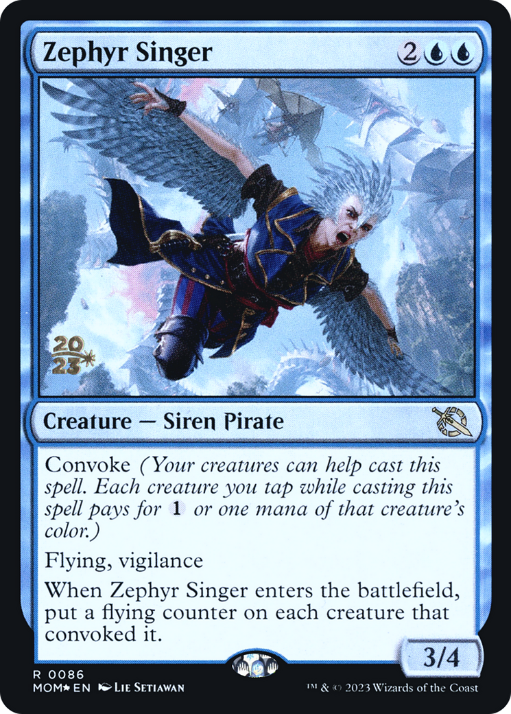 Zephyr Singer [March of the Machine Prerelease Promos] | Eastridge Sports Cards & Games