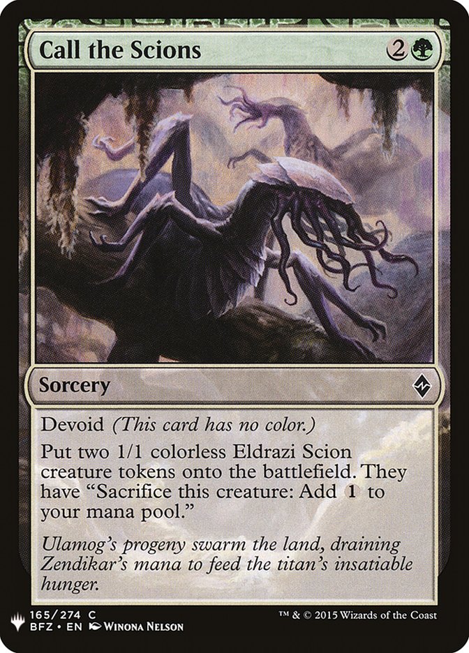 Call the Scions [Mystery Booster] | Eastridge Sports Cards & Games