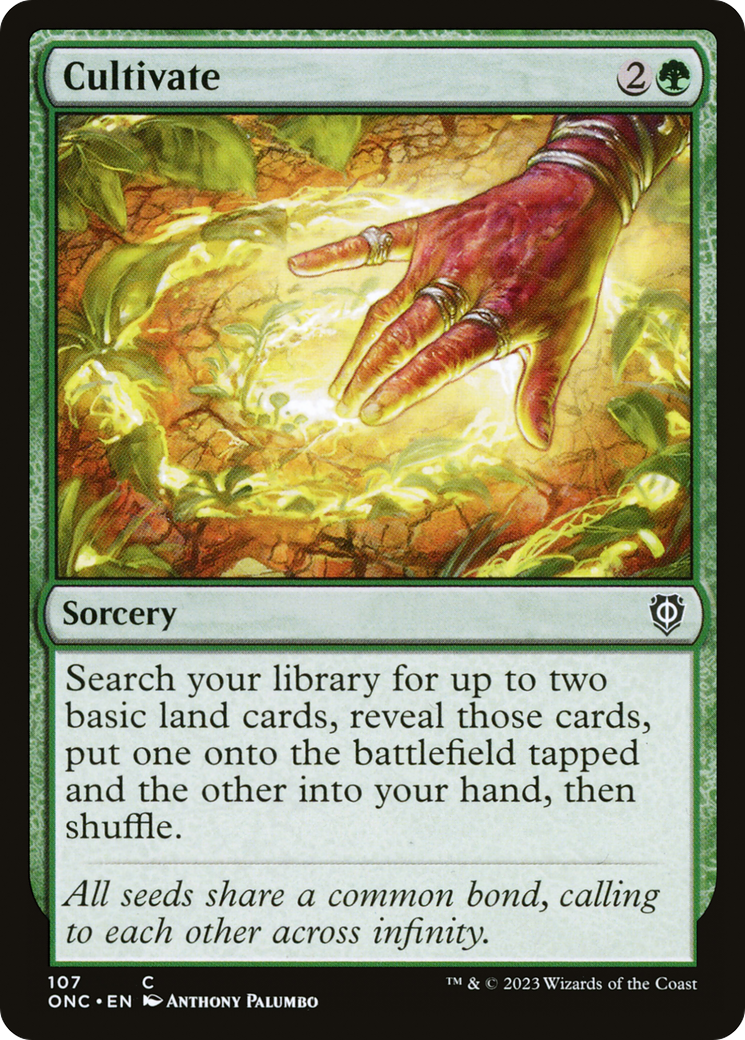 Cultivate [Phyrexia: All Will Be One Commander] | Eastridge Sports Cards & Games