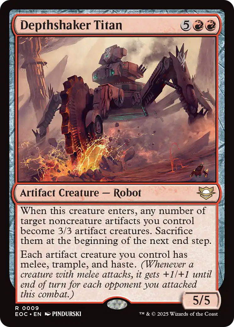 Depthshaker Titan [Edge of Eternities Commander] | Eastridge Sports Cards & Games