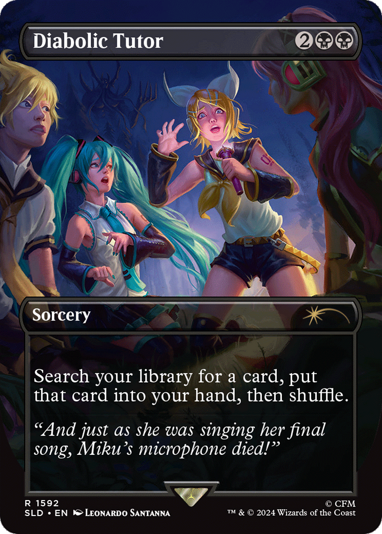 Diabolic Tutor (1592) [Secret Lair Drop Series] | Eastridge Sports Cards & Games