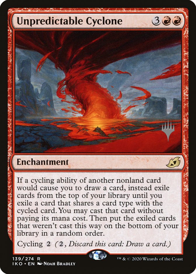 Unpredictable Cyclone (Promo Pack) [Ikoria: Lair of Behemoths Promos] | Eastridge Sports Cards & Games
