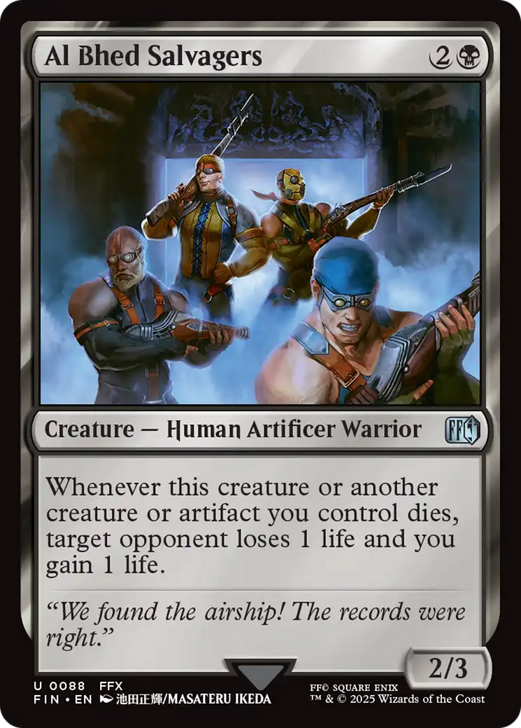 Al Bhed Salvagers [FINAL FANTASY] | Eastridge Sports Cards & Games