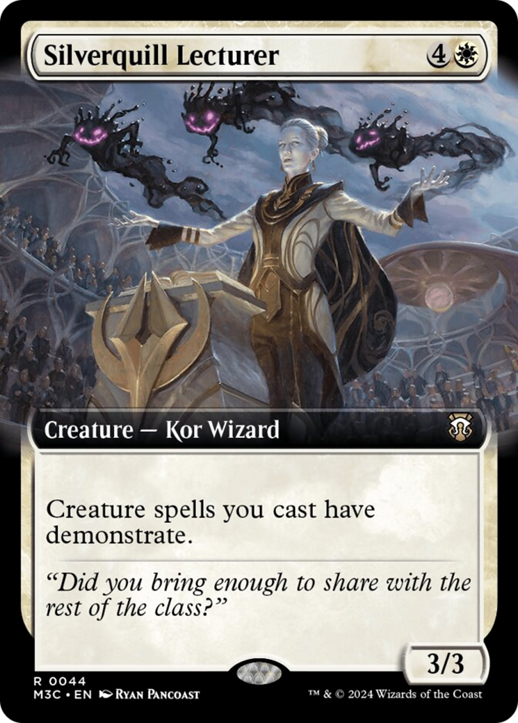 Silverquill Lecturer (Extended Art) [Modern Horizons 3 Commander] | Eastridge Sports Cards & Games