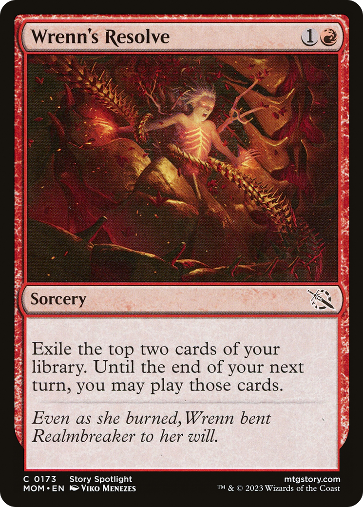 Wrenn's Resolve [March of the Machine] | Eastridge Sports Cards & Games