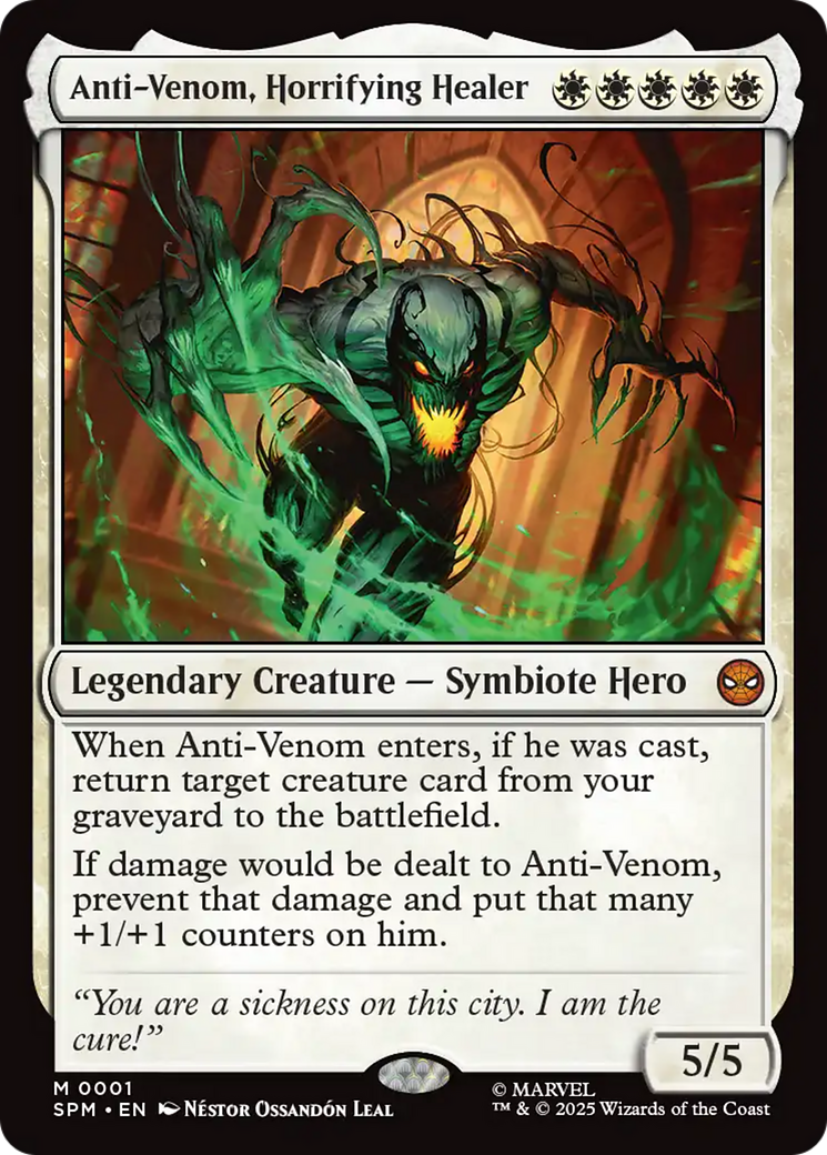 Anti-Venom, Horrifying Healer [Marvel's Spider-Man] | Eastridge Sports Cards & Games