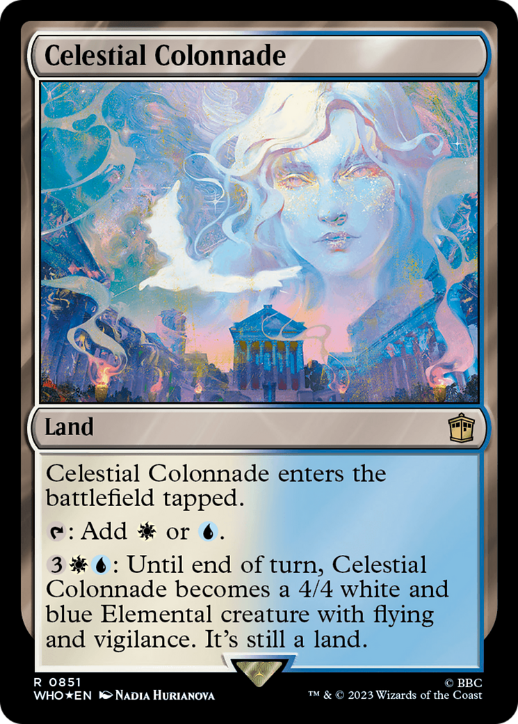 Celestial Colonnade (Surge Foil) [Doctor Who] | Eastridge Sports Cards & Games