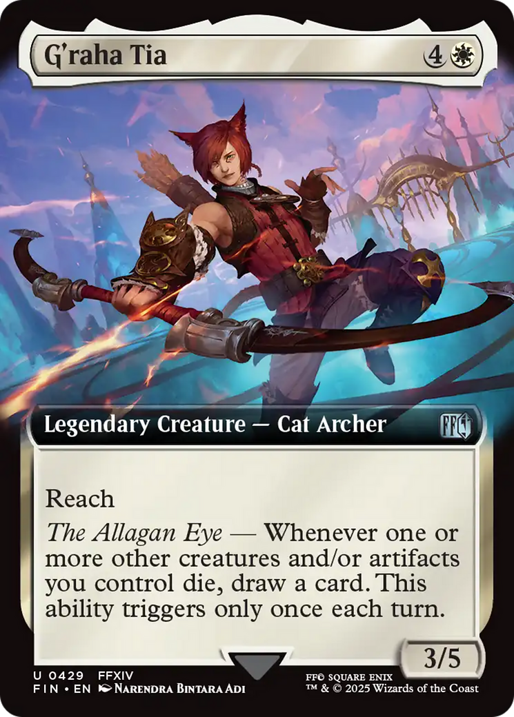 G'raha Tia (Extended Art) [FINAL FANTASY] | Eastridge Sports Cards & Games