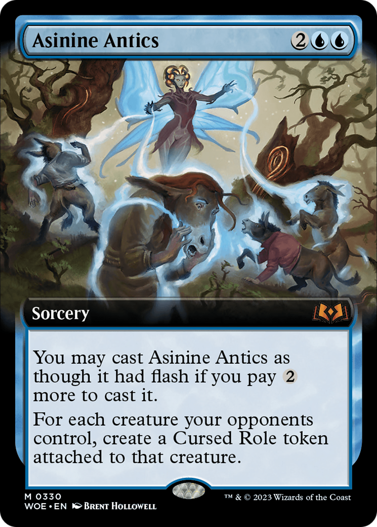 Asinine Antics (Extended Art) [Wilds of Eldraine] | Eastridge Sports Cards & Games