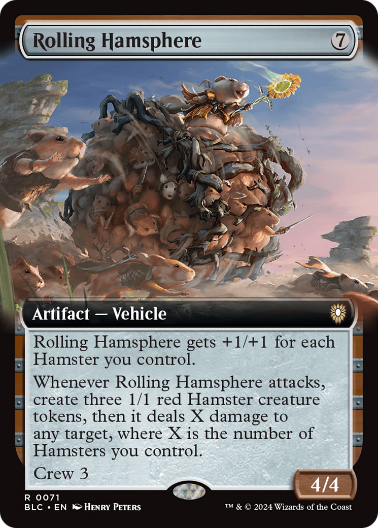 Rolling Hamsphere (Extended Art) [Bloomburrow Commander] | Eastridge Sports Cards & Games