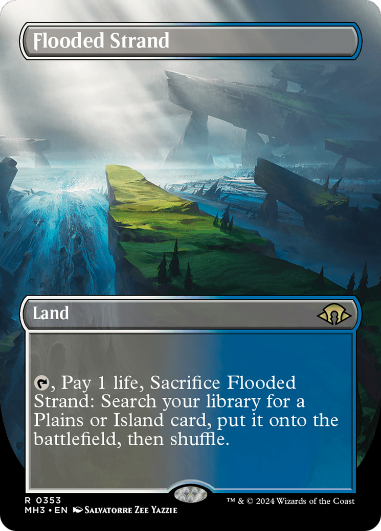 Flooded Strand (Borderless) [Modern Horizons 3] | Eastridge Sports Cards & Games
