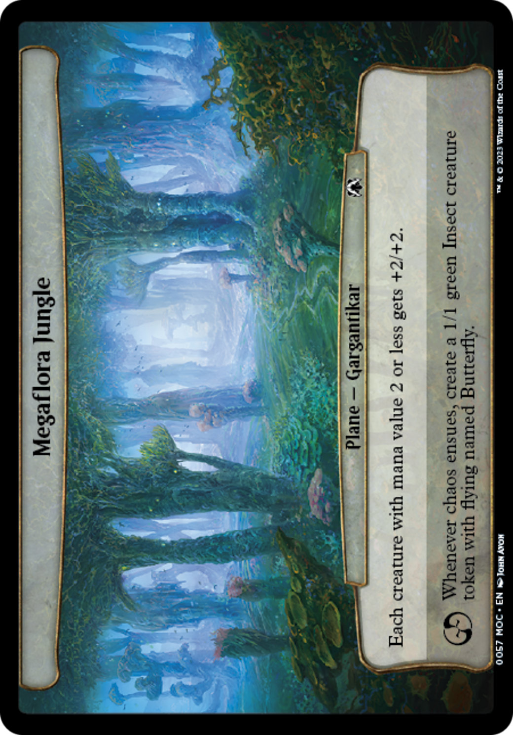 Megaflora Jungle [March of the Machine Commander] | Eastridge Sports Cards & Games