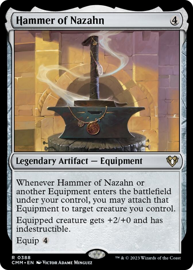Hammer of Nazahn [Commander Masters] | Eastridge Sports Cards & Games