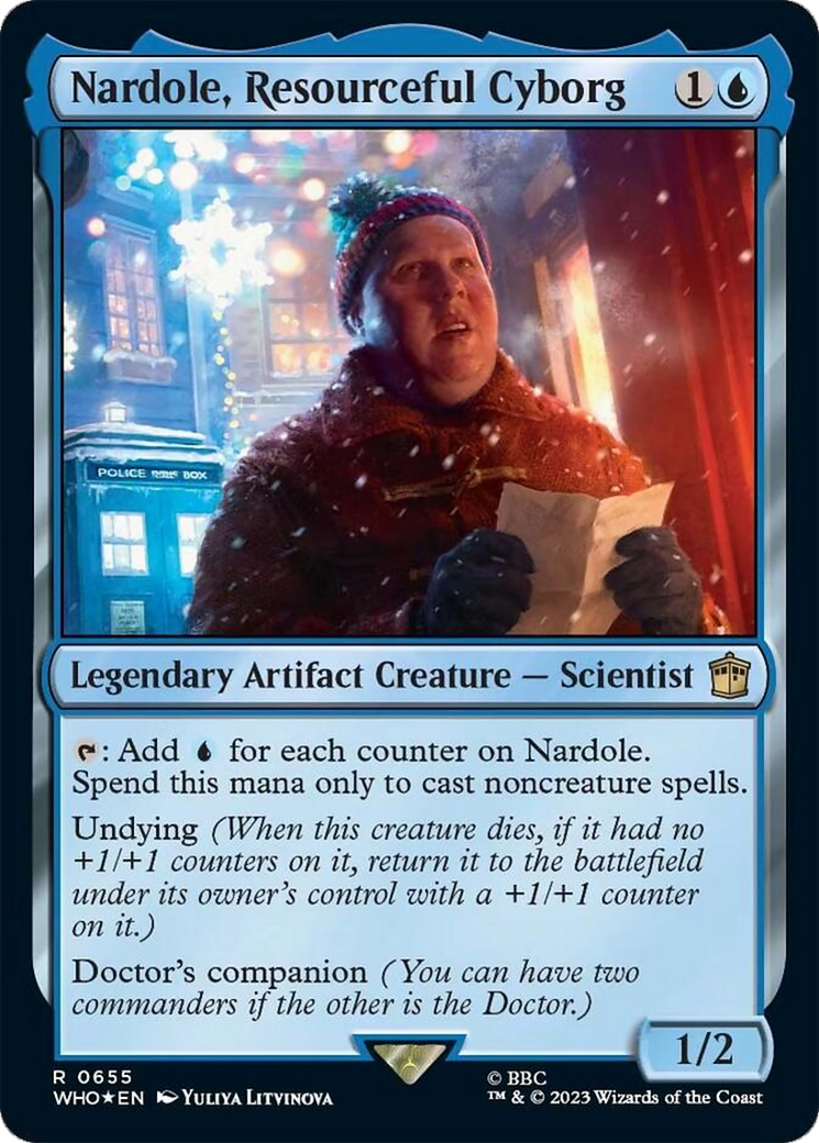 Nardole, Resourceful Cyborg (Surge Foil) [Doctor Who] | Eastridge Sports Cards & Games