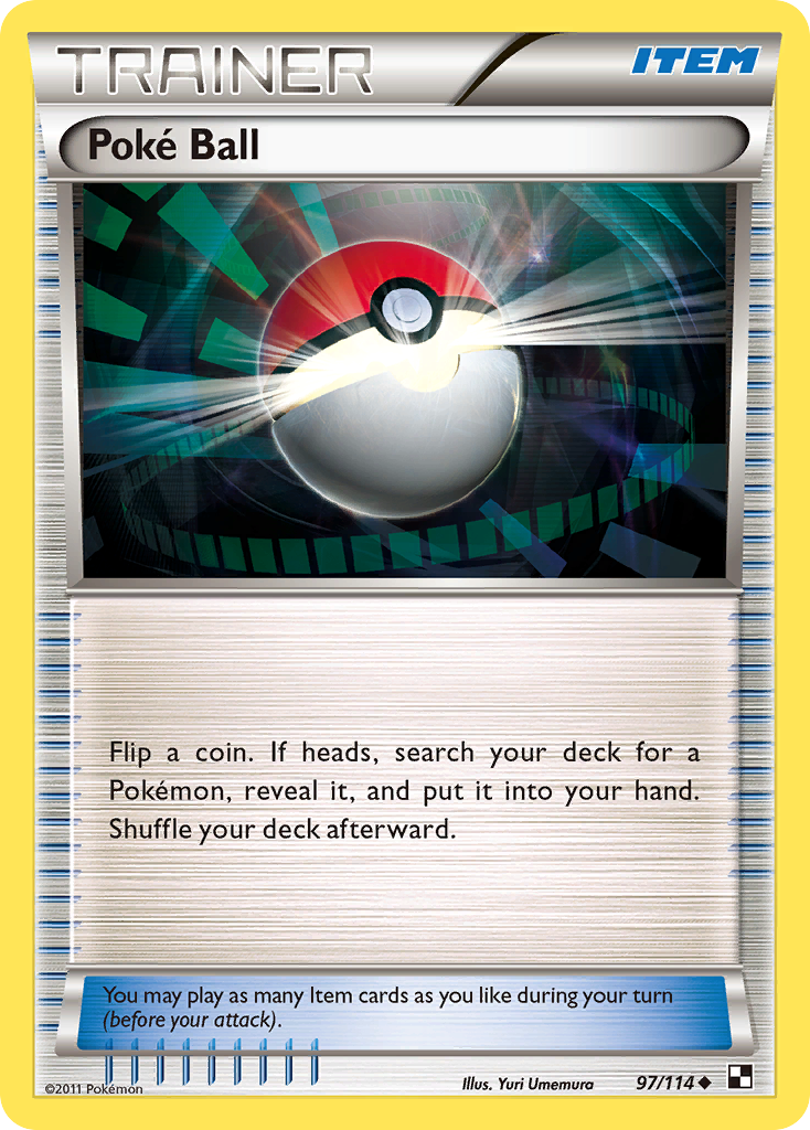 Poke Ball (97/114) [Black & White: Base Set] | Eastridge Sports Cards & Games