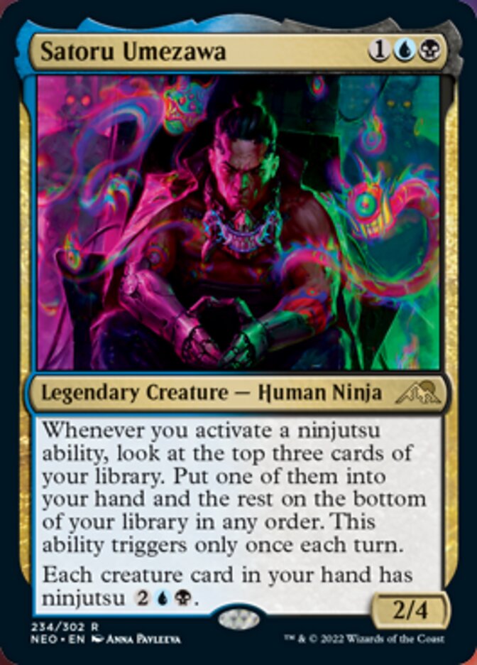 Satoru Umezawa [Kamigawa: Neon Dynasty] | Eastridge Sports Cards & Games