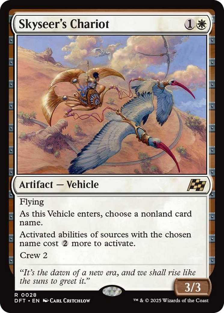 Skyseer's Chariot [Aetherdrift] | Eastridge Sports Cards & Games