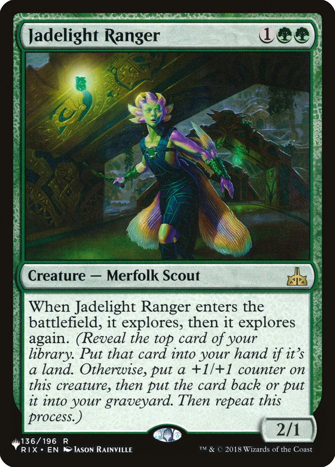Jadelight Ranger [The List] | Eastridge Sports Cards & Games