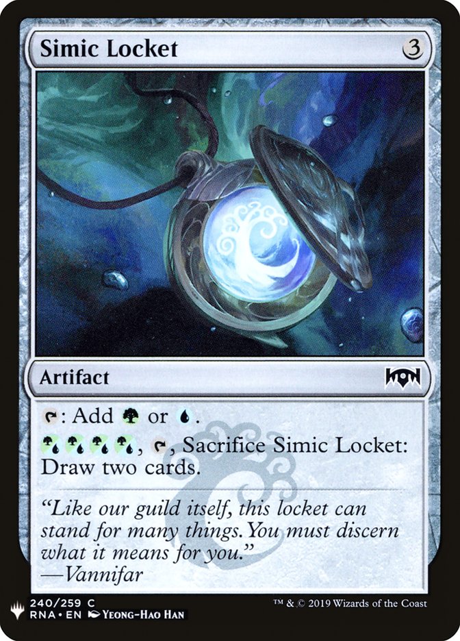 Simic Locket [Mystery Booster] | Eastridge Sports Cards & Games