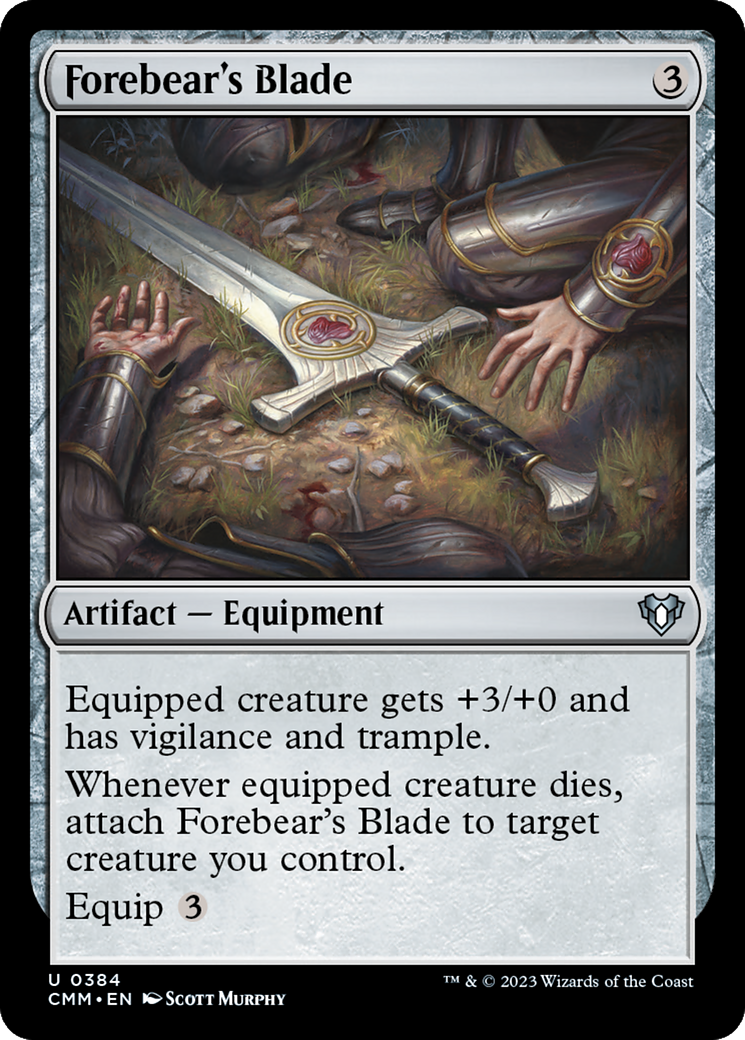 Forebear's Blade [Commander Masters] | Eastridge Sports Cards & Games