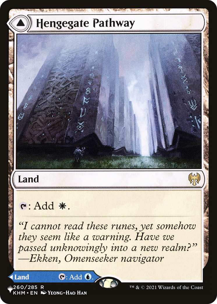 Hengegate Pathway // Mistgate Pathway [Secret Lair: From Cute to Brute] | Eastridge Sports Cards & Games