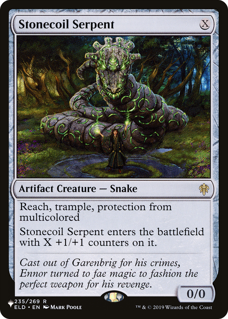 Stonecoil Serpent [The List] | Eastridge Sports Cards & Games