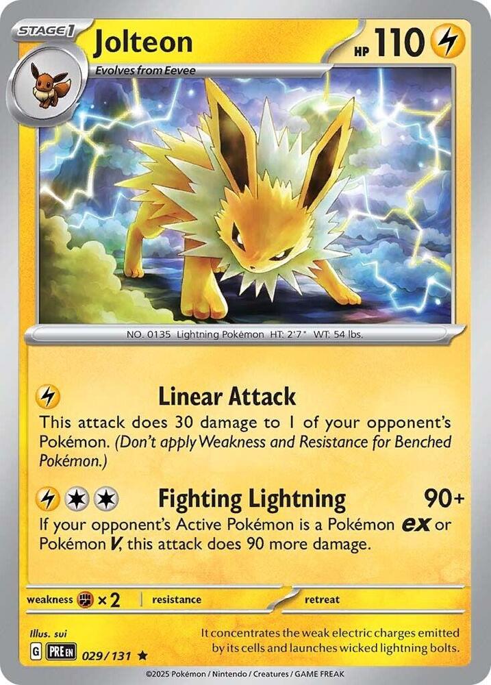 Jolteon (029/131) [Scarlet & Violet: Prismatic Evolutions] | Eastridge Sports Cards & Games